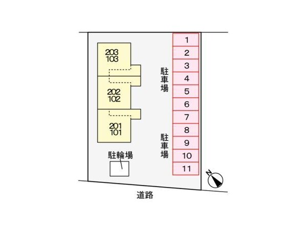 メゾンアイリス（宮子町）の物件外観写真